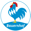 blauer gockel bauernhof logo
